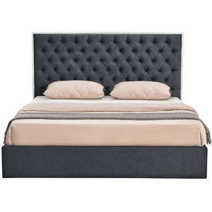 Кровать LBD1704 (180х200) серый UF860/19B ESF LBD1704(180)GREY