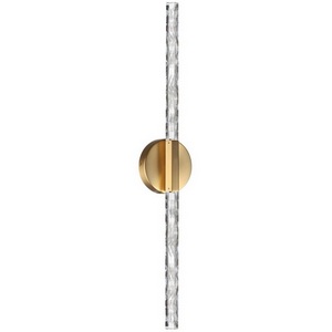 Настенный светильник Odeon Light Aletta 6679/6WL античная бронза/металл/хрусталь IP20 LED 6W 360Лм 4000K
